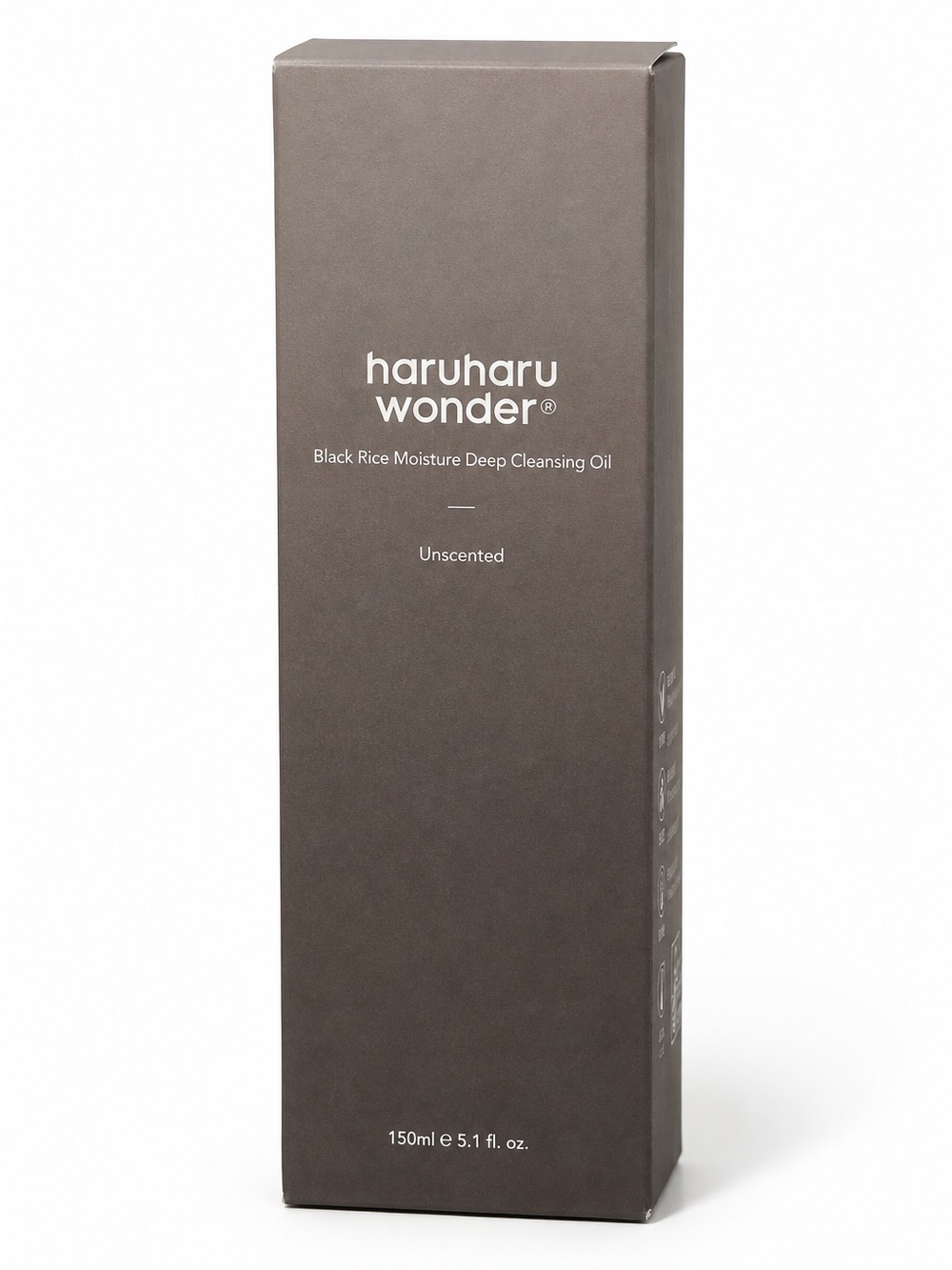 Haruharu Wonder Black Rice Moisture Deep Cleansing Oil Unscented 150ml K-Beauty